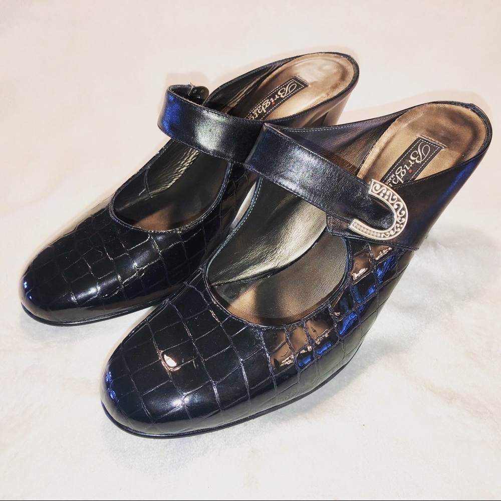 Brighton Black Beau Slip-On Shoes